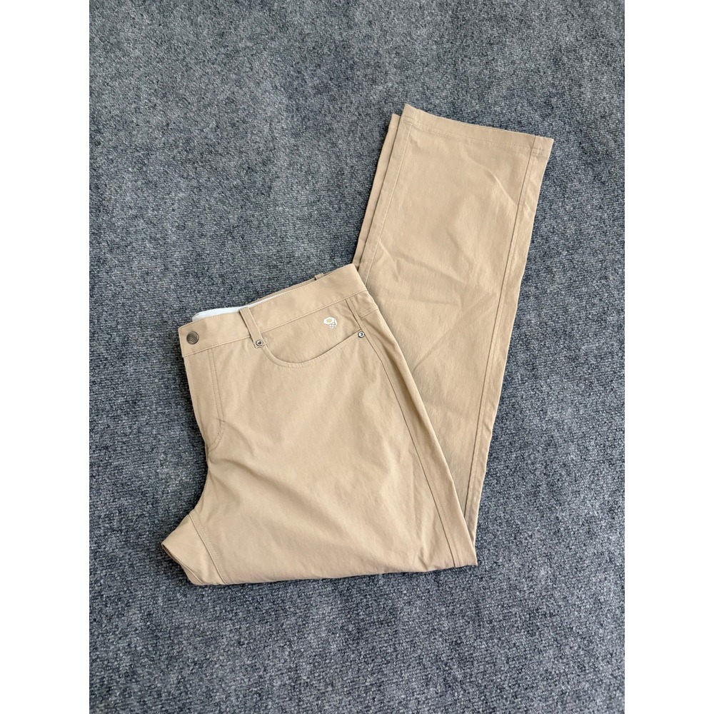Mountain Hardwear Womens Dynama/2 Pants Tan Khaki Hiking Outdoor Stretch OL4236
